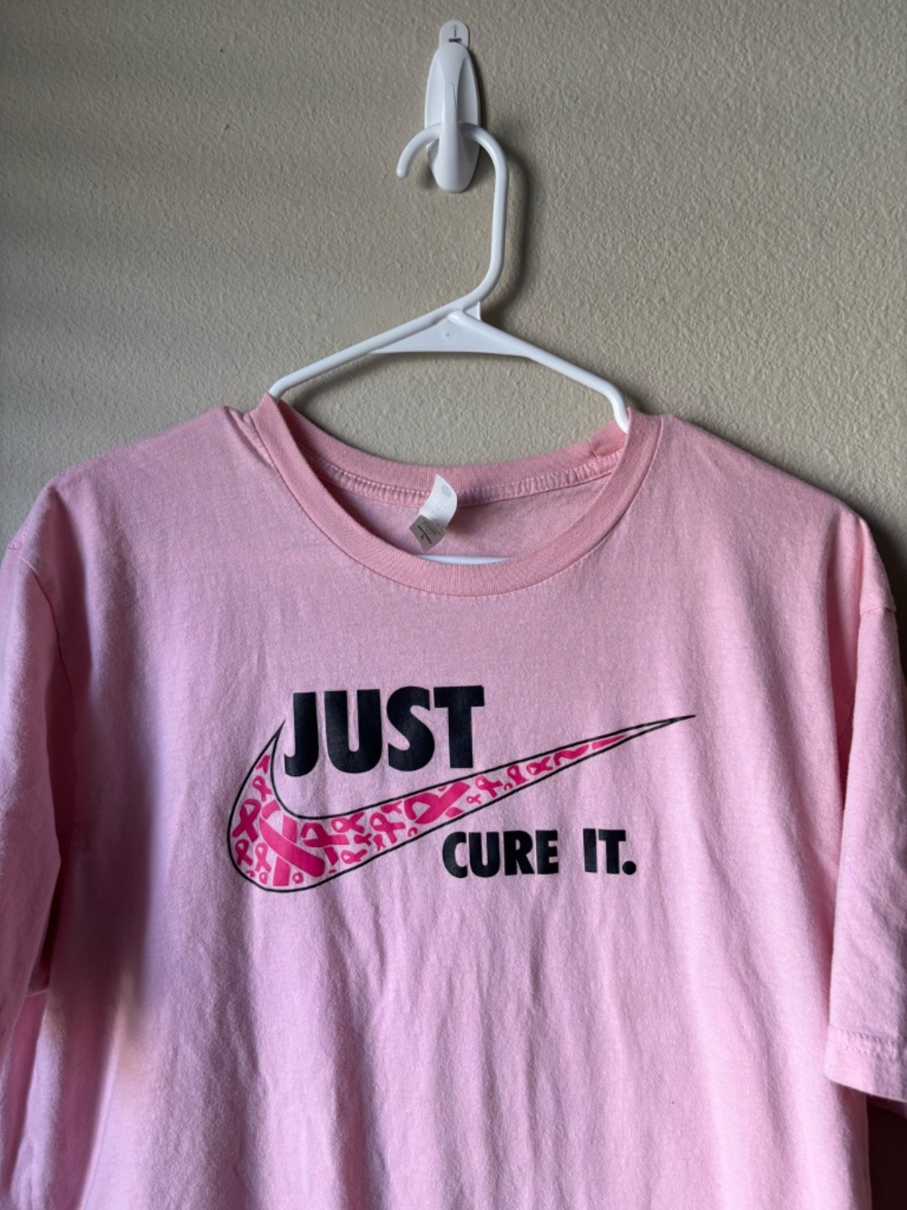 Breast Cancer Awareness Tshirt Size Large
